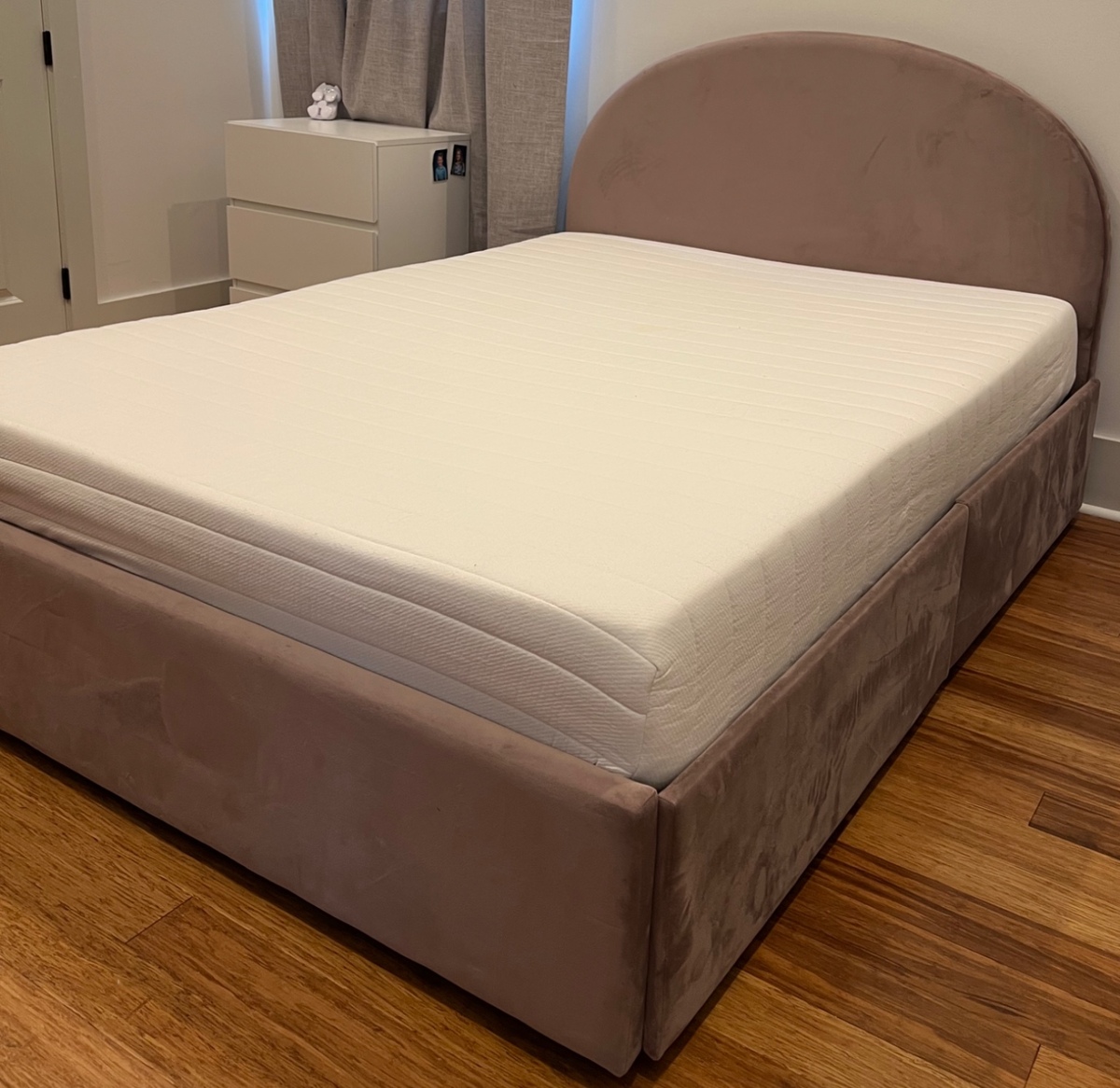 Full sized mattress All Natural Latex Organic with removable coverslip included , photo 6