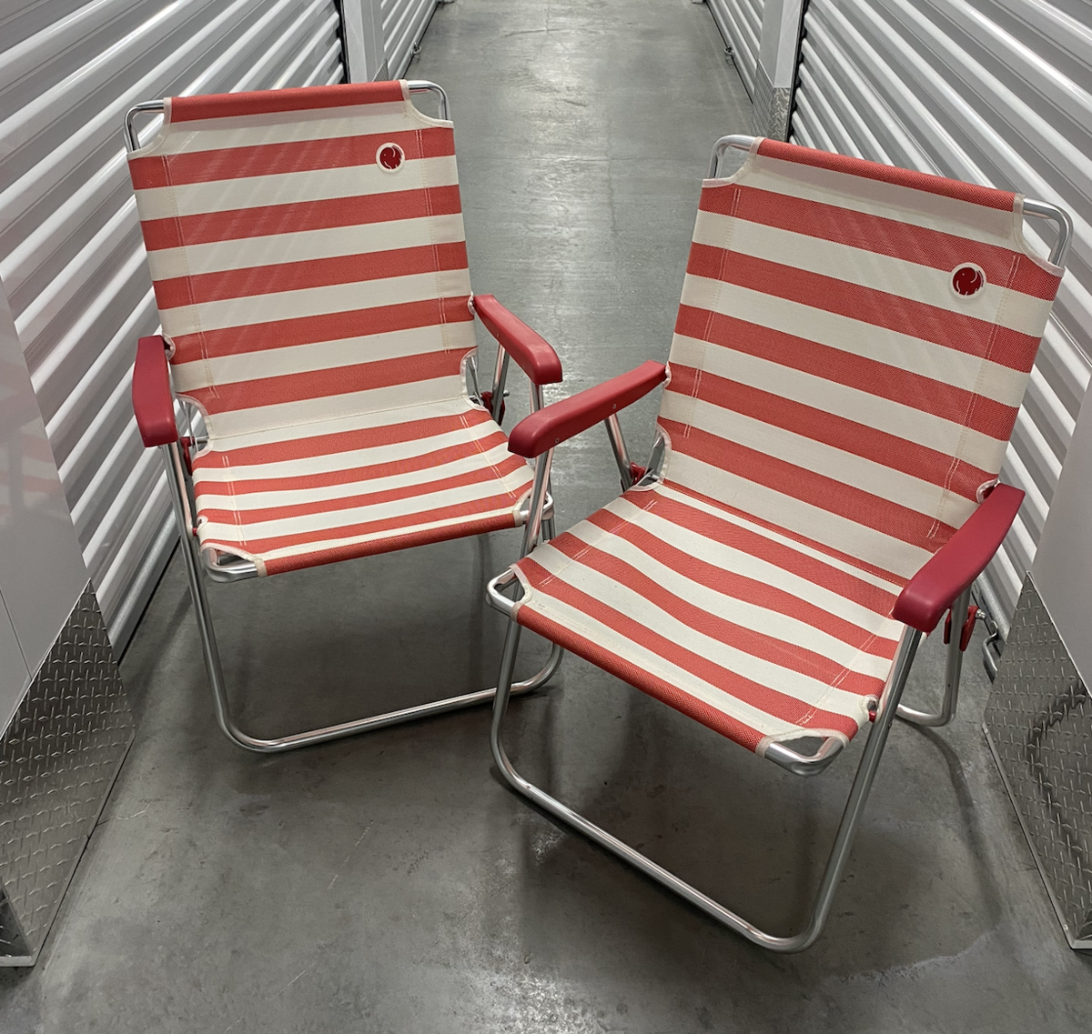 Outdoor Folding Chairs - Set of 2