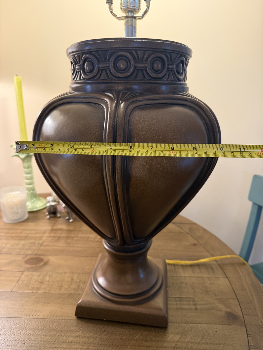 Large Metal Lampbase with shade, photo 7