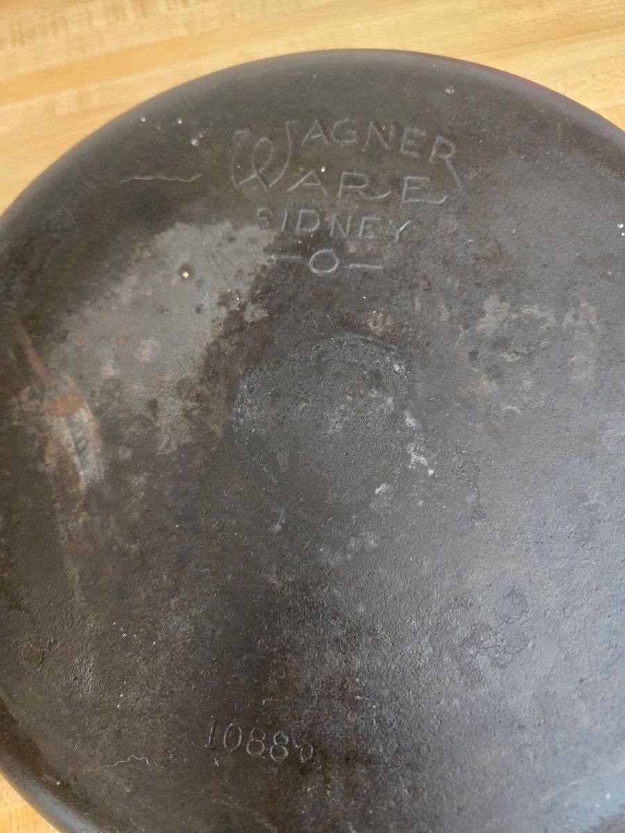 Wagner Wear 10" deep sided cast iron skillet, photo 2