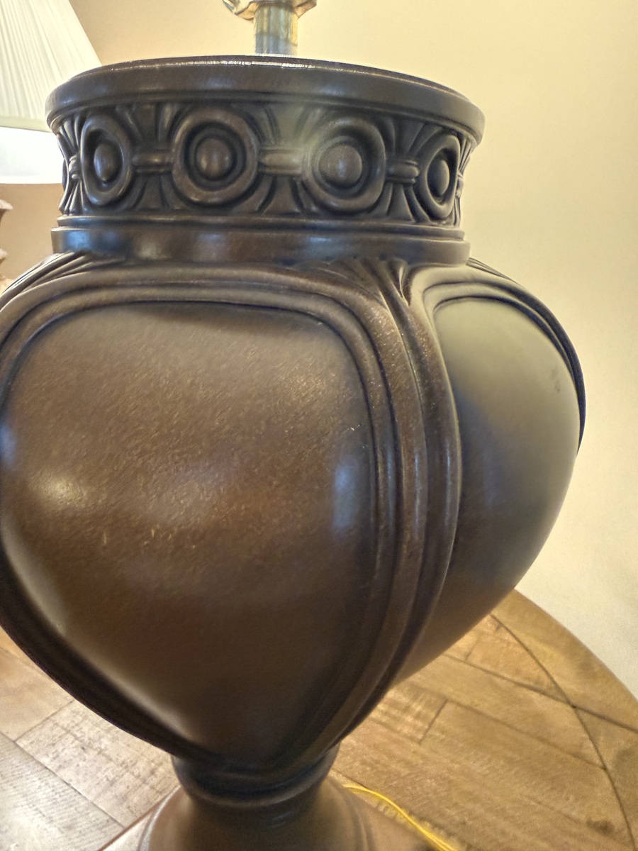 Large Metal Lampbase with shade, photo 10