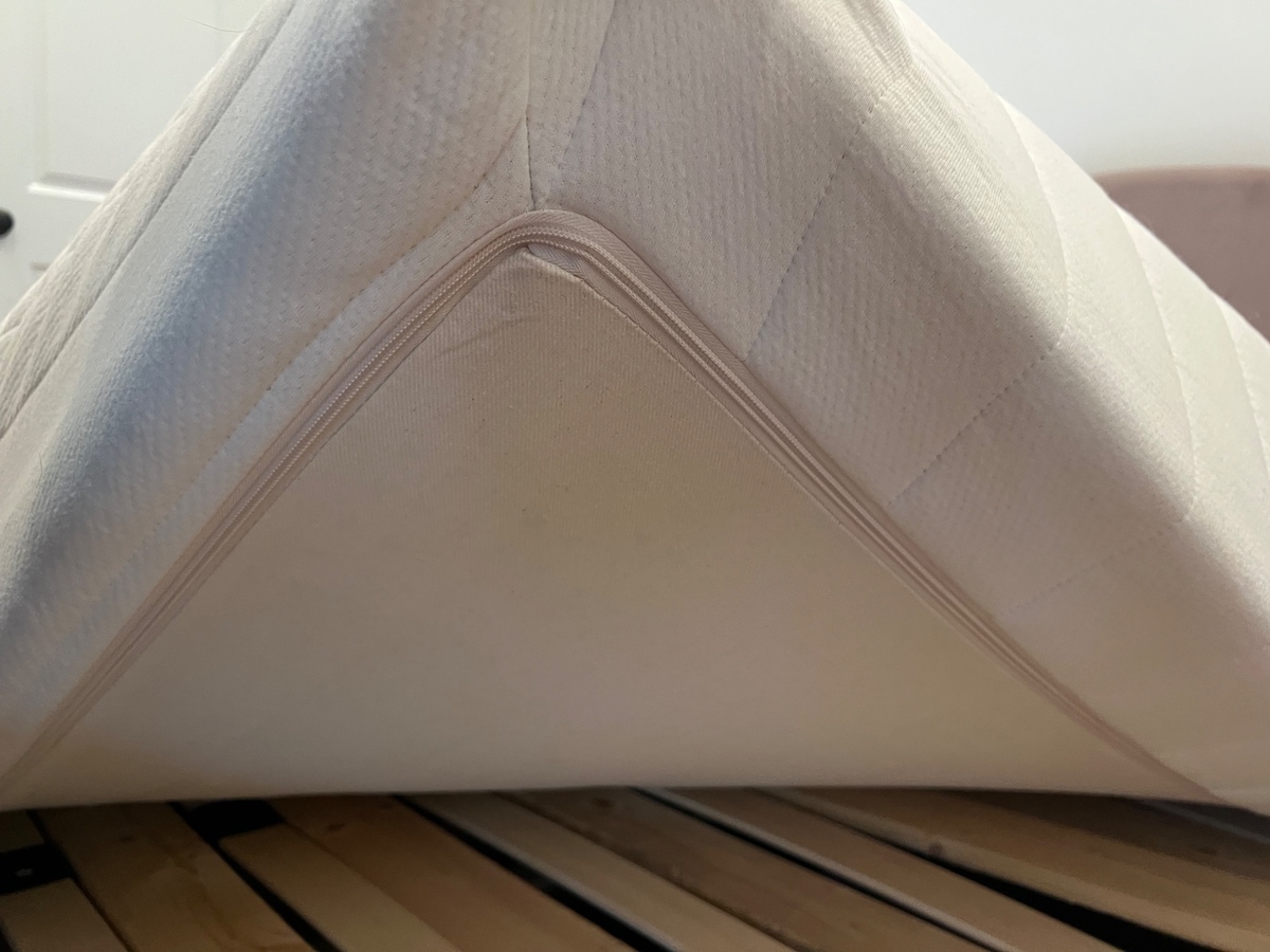 Full sized mattress All Natural Latex Organic with removable coverslip included , photo 3
