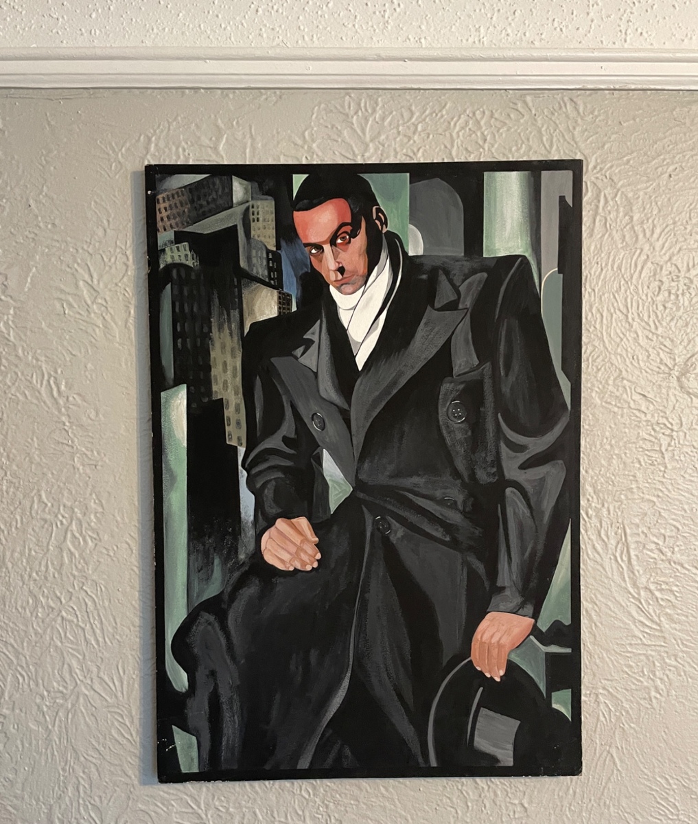 Man with top hat 