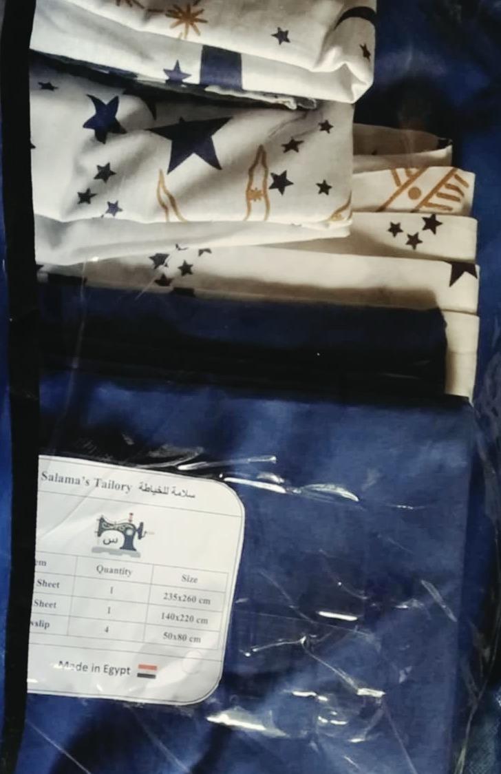100% Egyptian cotton bedding sets and pillow cases
